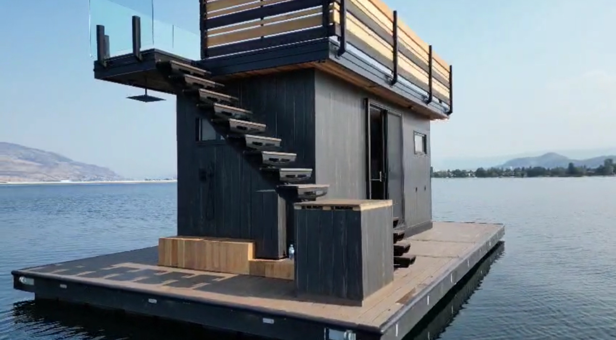 Kelowna Floating Sauna